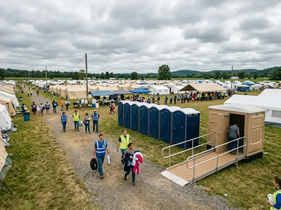 disaster-relief-camp-restrooms-010 — frequently asked questions, Dumpster & Portable Bathrooms Rental in Pine Level, AL